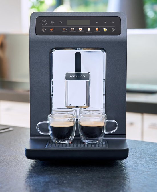 Krups Evidence One EA895E - Volautomatische Espressomachine - Grijs