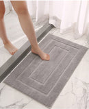 Absorberende Badkamermat 40x60 cm - Anti-slip Bruin