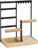 Sieradenrek met 48 Oorgaatjes en 6 Haakjes voor Ketting