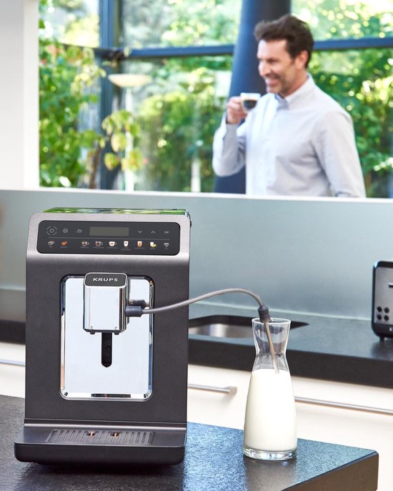 Krups Evidence One EA895E - Volautomatische Espressomachine - Grijs