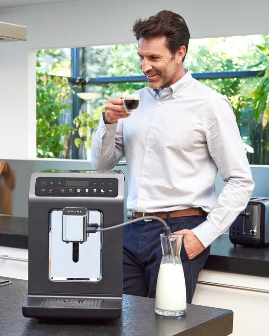 Krups Evidence One EA895E - Volautomatische Espressomachine - Grijs