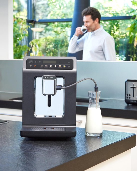 Krups Evidence One EA895E - Volautomatische Espressomachine - Grijs