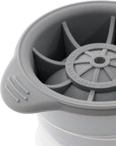 TDR-4 stuks Siliconen ijshockey ijsbakvorm grijs (groot) 11*8*7.5CM