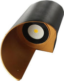 Xtraworks - Moderne Wandlamp - Voor binnen of buiten - LED - Zwart en bronzkleurig