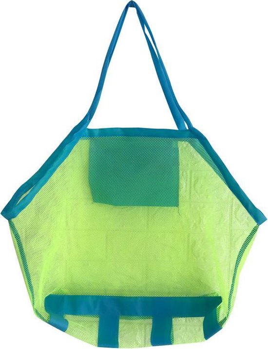 Grote nettas voor zandspeelgoed ,strandspeelgoed, boodschappen.Ideaal voor het opbergen van alles-45 * 30 * 45cm
