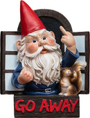 boze tuinkabouter hanger -tuindecoratie-Een unieke decoratieve verschijning om anderen weg te jagen-15×6×20CM