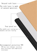 Yogamat kurk TPE 183x66x0,5 cm - biologisch afbreekbaar