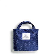 Opvouwbare waterdichte regenjas met draagtas - One Size - Bl