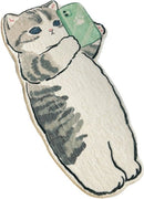 Katvormig Tapijt met Telefoon - Cadeau voor Dierenliefhebber