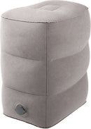 Opblaasbaar voetkussen - 3 hoogtestanden - Grijs