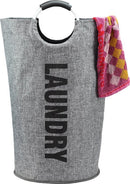 TDR Stevige Waszak 80L met Aluminium Handvat - Donker Grijs