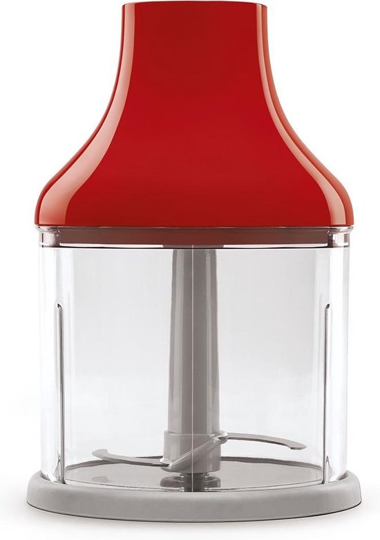 SMEG HBF22RDEU - Staafmixer - Rood - 700W - Met accessoires