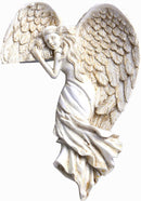 Engelen Deurkozijn Decoratie Standbeeld Recht Model Wit