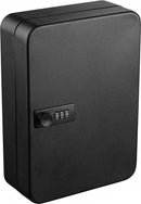 Sleutelkluis 48 haken met cijferslot - Zwart