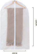 6 Transparante Kledinghoezen met Rits - Extra Groot 60x120CM