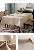 Unikorf Waterdicht Tafelkleed Beige 140x200 - Afwasbaar