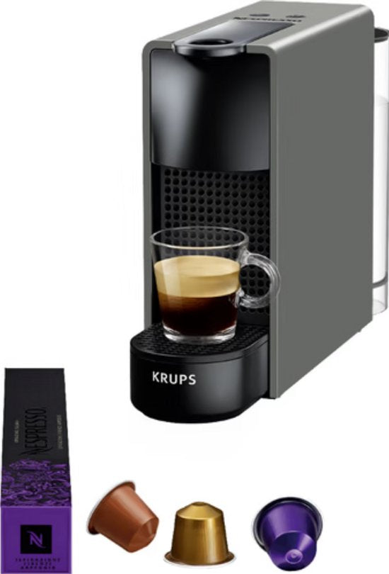 Krups Nespresso Essenza Mini XN110B - Koffiecupmachine - Grijs