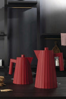Alessi Plissé Waterkoker - 1,7L - Kunststof - Grijs