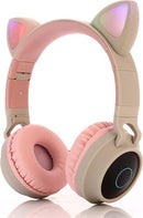 TDR Draadloze Bluetooth Over-Ear Koptelefoon Kinderen - Roze