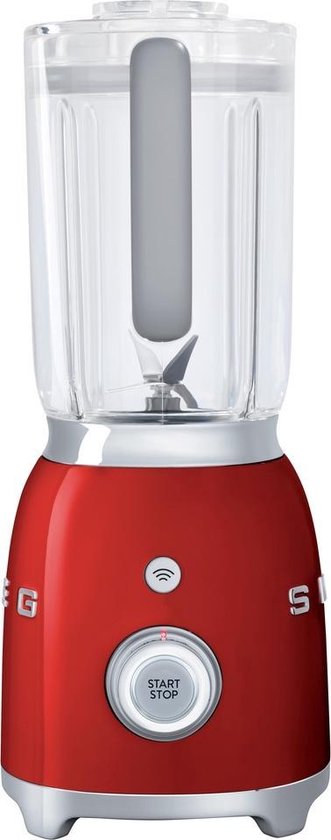 SMEG Blender Rood 800W 1,5L Jaren 50 stijl