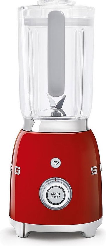 SMEG Blender Rood 800W 1,5L Jaren 50 stijl