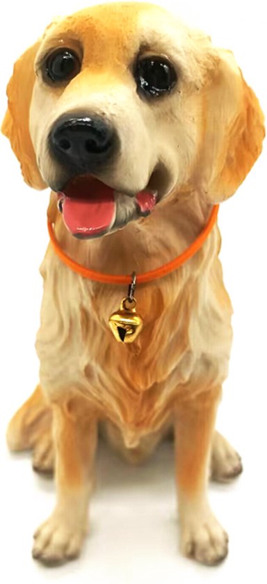 Golden Retriever Harsdecoratie 10.5x11.5x19.51cm