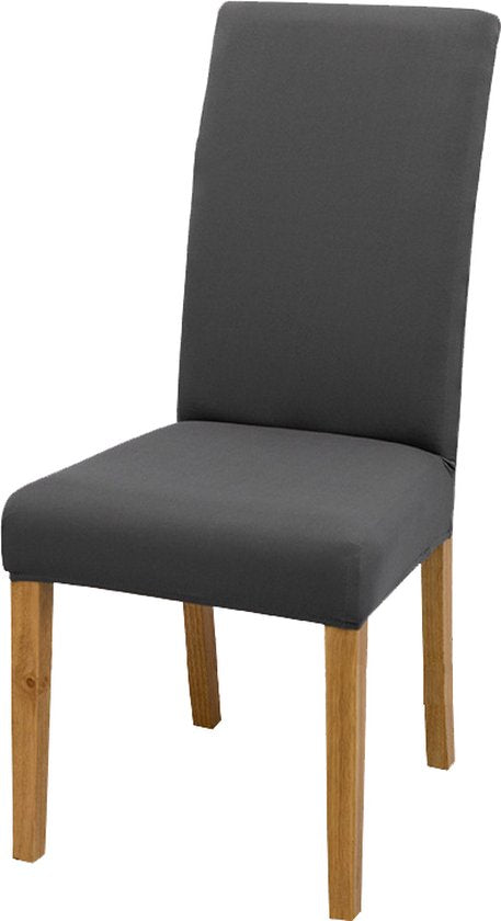 Hoezen Eetkamerstoelen Grijs 2 Stuks