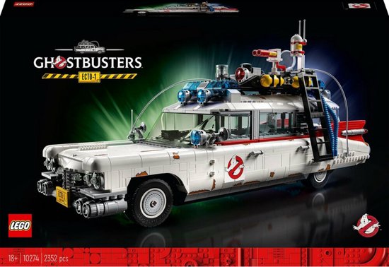 LEGO Ghostbusters ECTO-1 10274 Bouwset Volwassenen