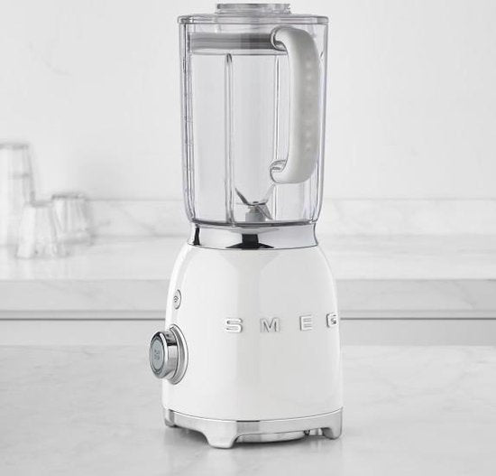 SMEG Blender - Wit - 800W - 1,5L - Jaren vijftig stijl