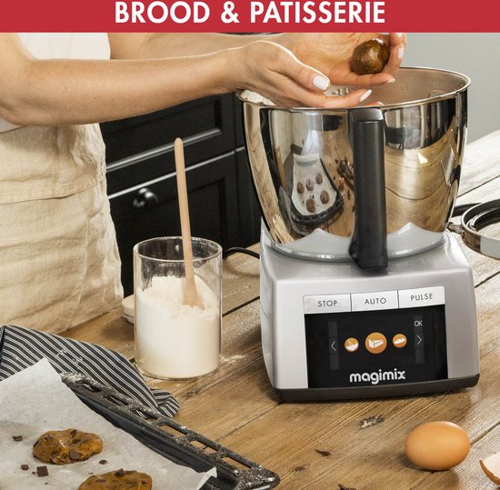 Magimix Cook Expert Inductie Foodprocessor - Mat Chroom