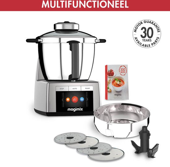 Magimix Cook Expert Inductie Foodprocessor - Mat Chroom