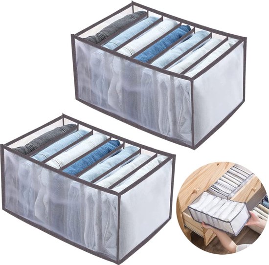 Set van 2 jeans lade organizers