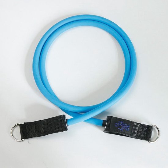 Set van 11 fitness elastische weerstandsbanden