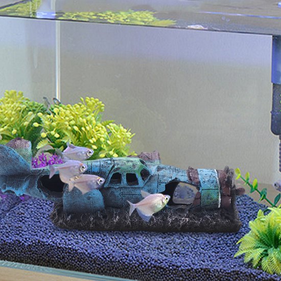 Aquarium decoratie - Gevechtsvliegtuigen