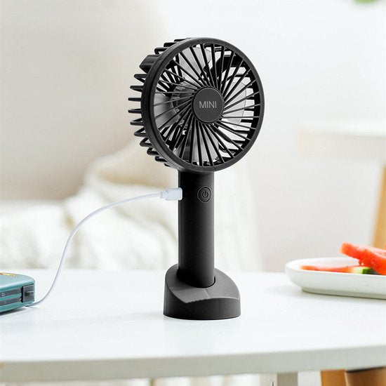 Oplaadbare Draagbare Ventilator - Zwart