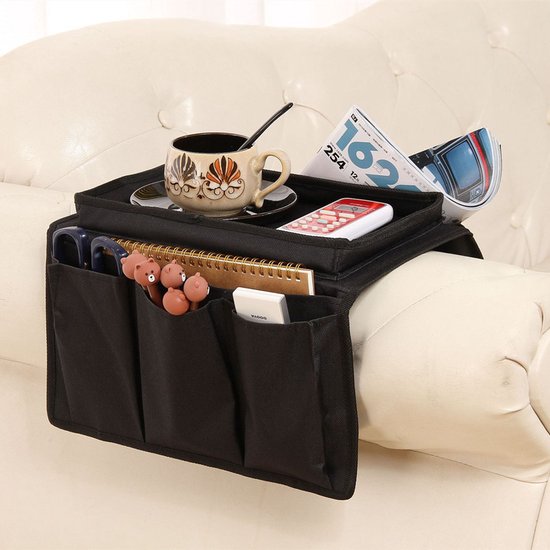 Bank Organizer van Zwart - 31x19x18cm